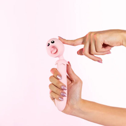 Lick N' Stick Clit Flicker & G-Spot Vibrator