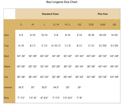 Baci First Class Fantasy 4pc Set Navy One Size