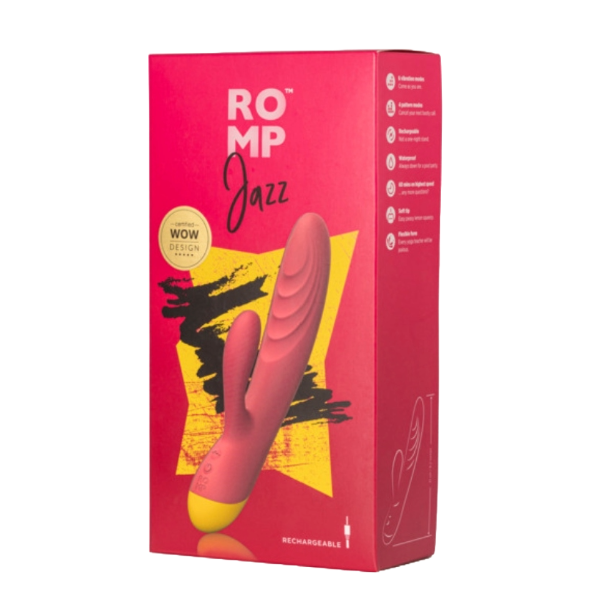 Romp Jazz "Rechargeable" G-Spot Rabbit Vibrator