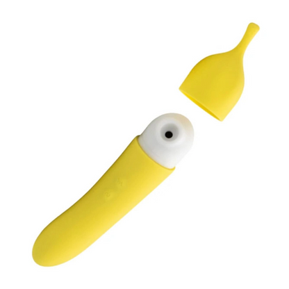 Banana Cream Air Pulse & G-Spot Vibrator