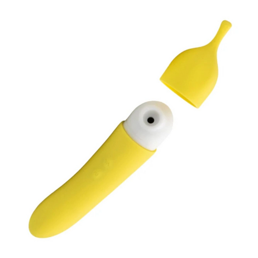 Banana Cream Air Pulse & G-Spot Vibrator