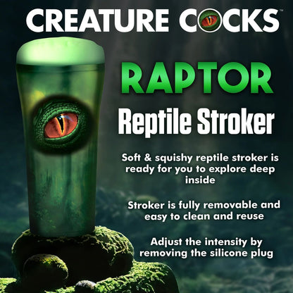 Creature Cocks "Raptor Reptile" Male Masturbator Stroker