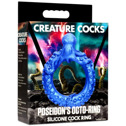 Creature Cocks Poseidon's Octo Ring Silicone Cock Ring