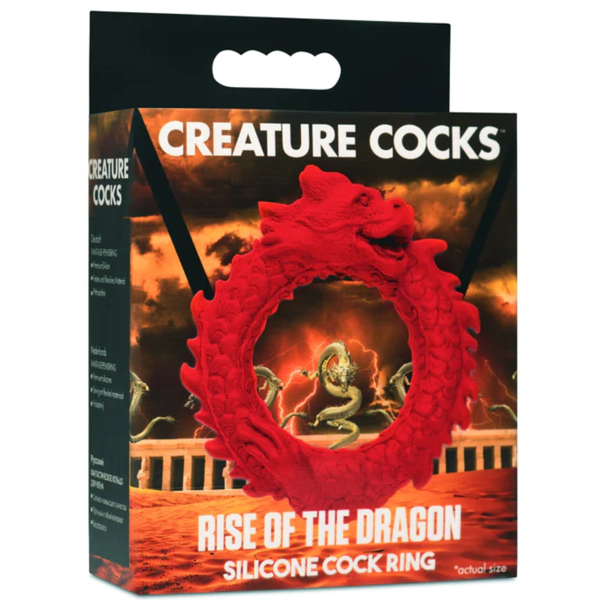 Creature Cocks Rise of the Dragon Silicone Cock Ring