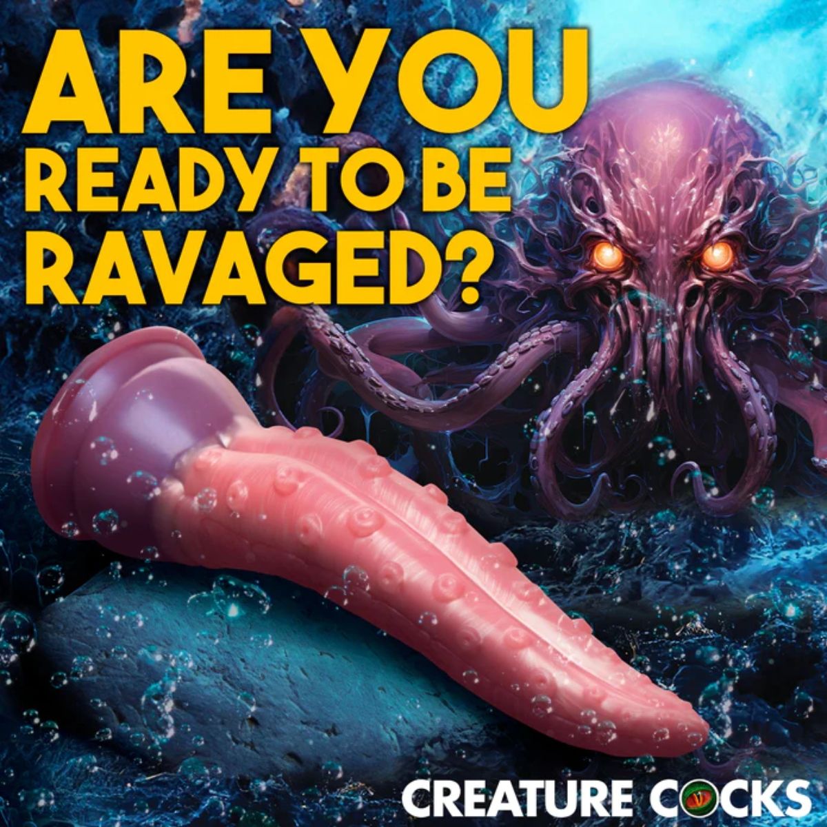 Creature Cocks Octoprobe Tentacle Silicone Dildo