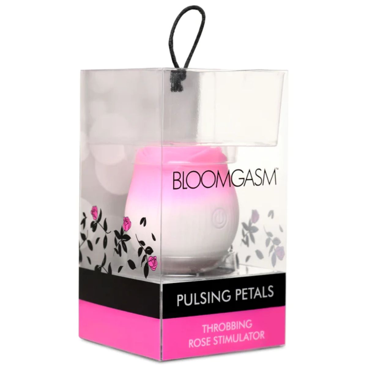 Bloomgasm "Pulsing Petals" Throbbing Rose Stimulator Pink