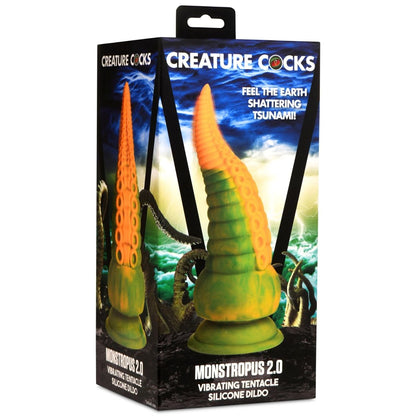 Creature Cocks Monstropus 2.0 Vibrating Tentacle Silicone Dildo