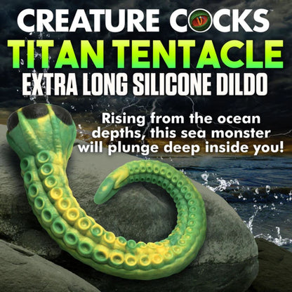 Creature Cocks Titan Tentacle Extra Long Silicone Dildo