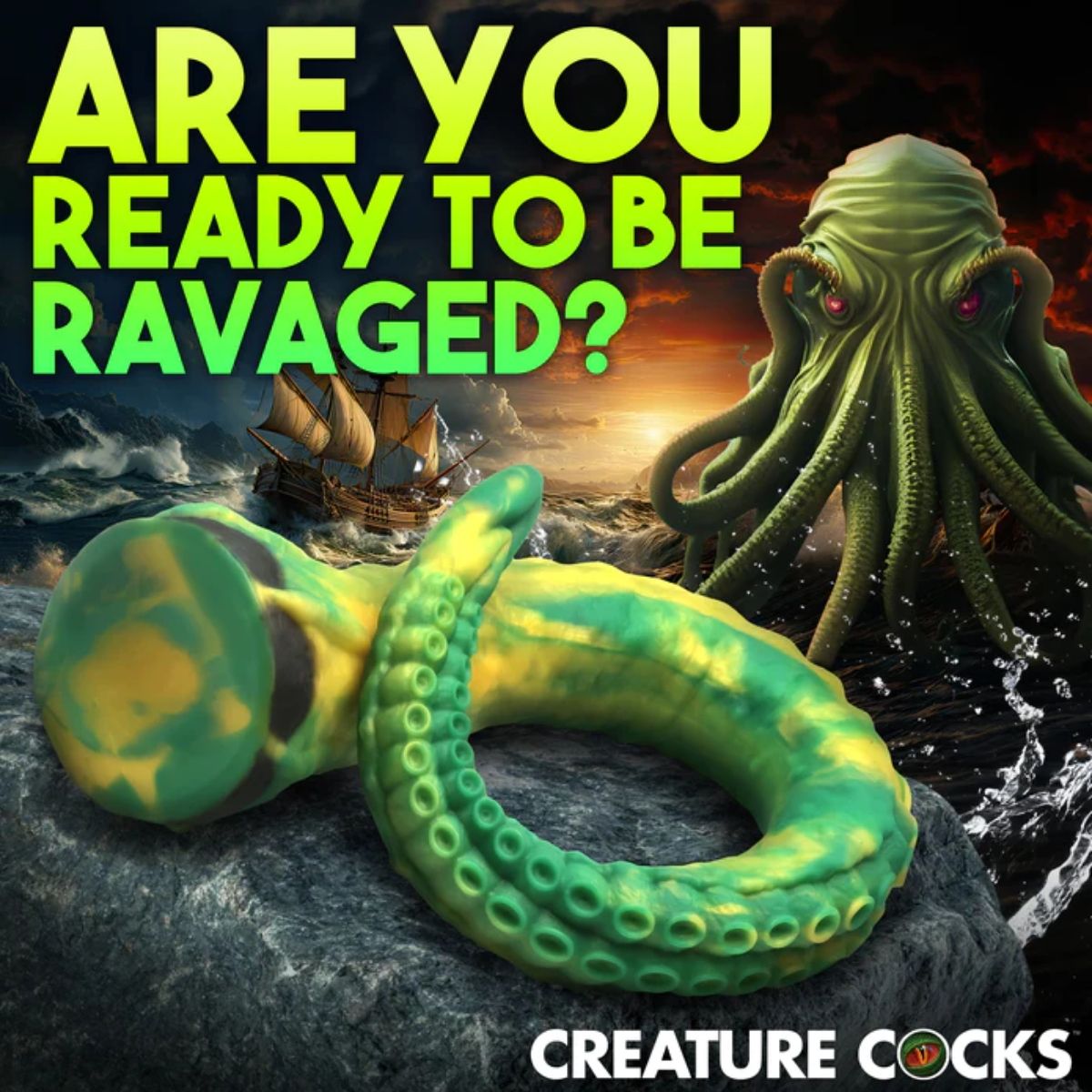 Creature Cocks Titan Tentacle Extra Long Silicone Dildo