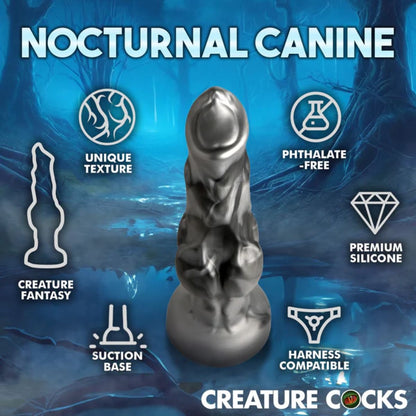 Creature Cocks Night Prowler Silicone Dildo - Large