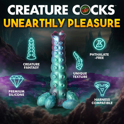 Creature Cocks Galactic Breeder Ovipositor Silicone Dildo