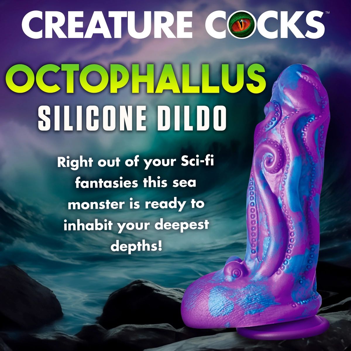 Creature Cocks Octophallus Silicone Dildo