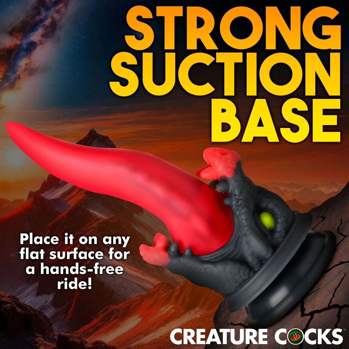 Creature Cocks Dragon Roar Silicone Dildo