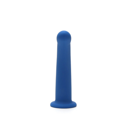 Me You Us 6" Blue Curved Silicone Dildo