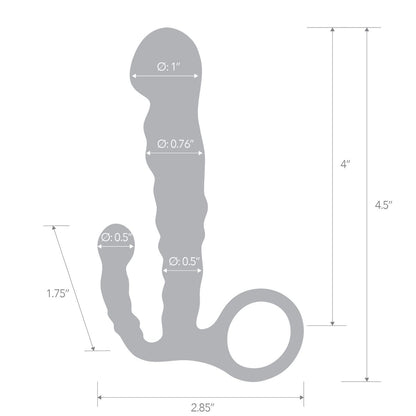 Blue Line 4.5" Beginners Prostate Massager