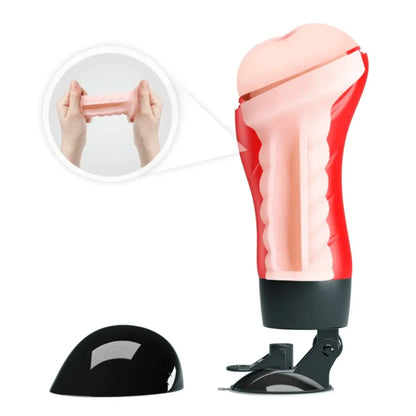 Crazy Bull Flora 12 Function Vibrating Pussy Suction Base Masturbator