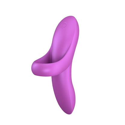 Satisfyer Finger Vibrator Bold Lover - Dark Pink