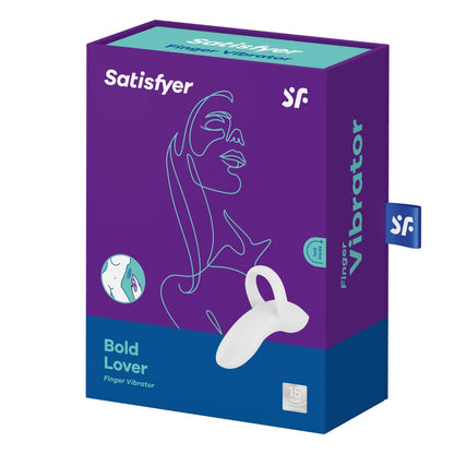 Satisfyer Finger Vibrator Bold Lover - White