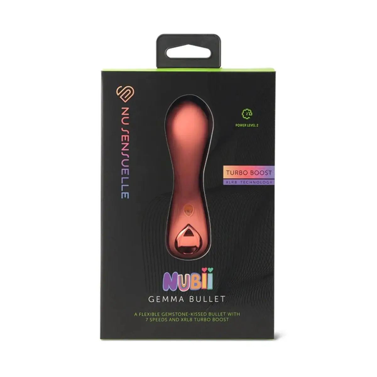 Nu Sensuelle Gemma Nubii USB Rechargeable Multi Function Bullet Coral