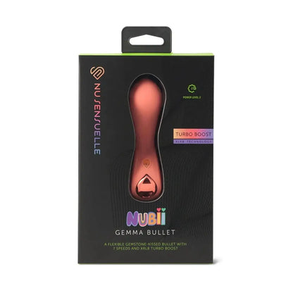 Nu Sensuelle Gemma Nubii USB Rechargeable Multi Function Bullet Coral