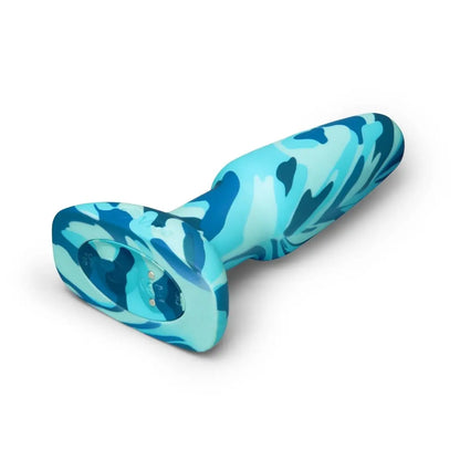 b-Vibe Rotating Beads Vibrating Rimming Anal Butt Plug - Camo