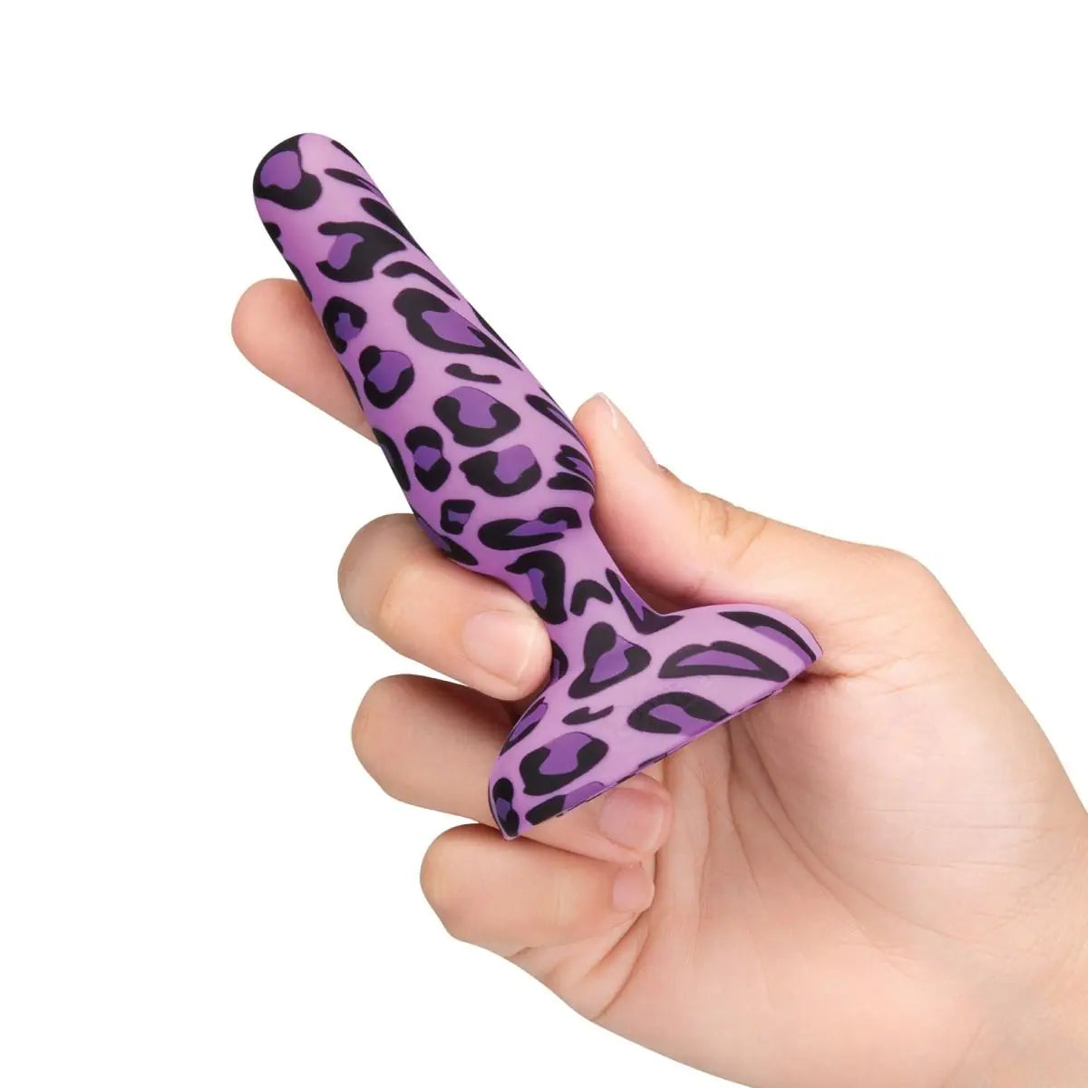 b-Vibe Novice Vibrating Anal Butt Plug - Leopard