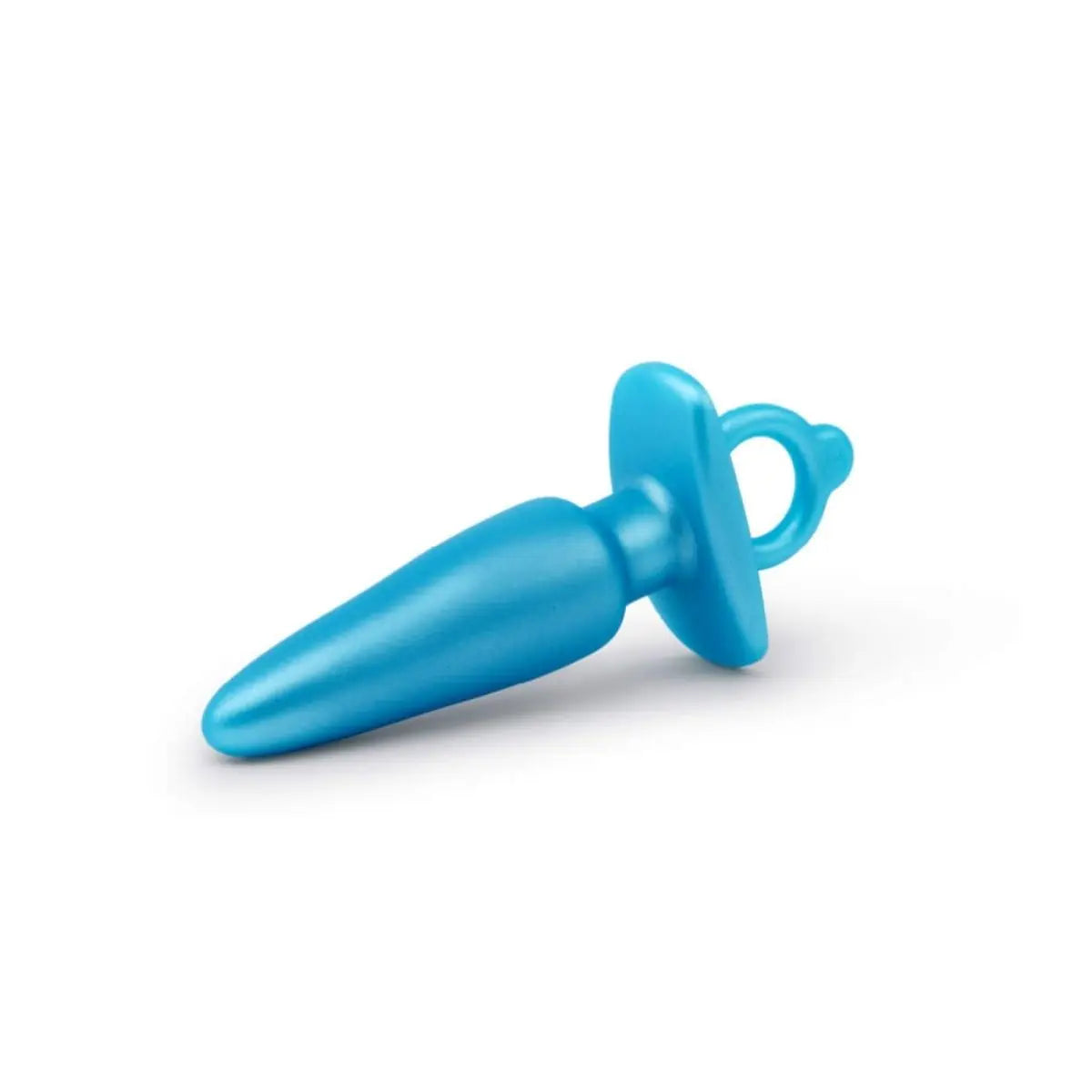 b-Vibe Sleek Tapered Silicone Plug Blue