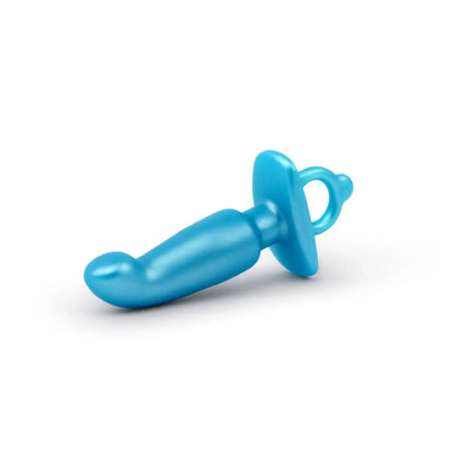 b-Vibe Butties Hither Silicone Prostate Plug Blue 5.6"