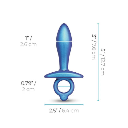 b-Vibe Butties Slide Silicone Butt Plug