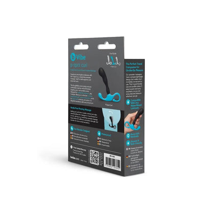 b-Vibe P-Spot Curl Hands Free Silicone Prostate Massager