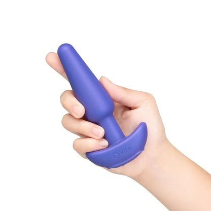 b-Vibe Snake Vibrating Silicone Prostate Plug - Lilac