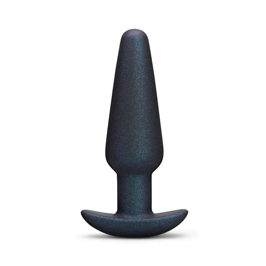 b-Vibe Hefty Weighted Silicone Plug - Black