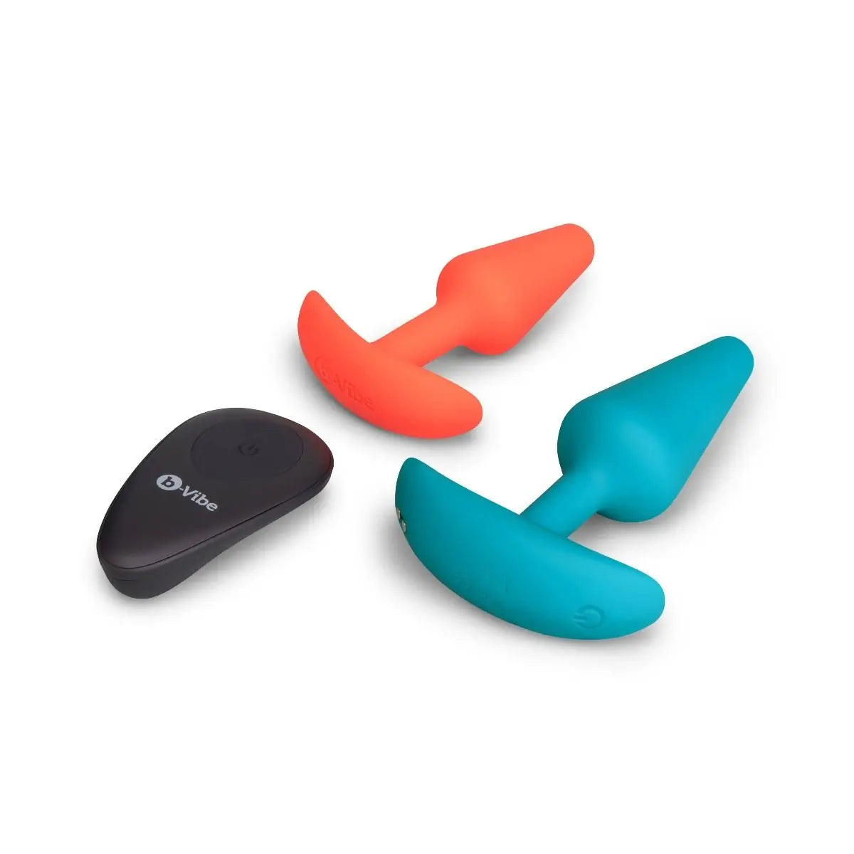b-Vibe Butties Vibrating Remote Controlled Anal Training 2 Piece Set