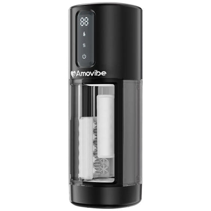 Amovibe Automatic 10 Vibrations, 6 Rubbing & 2 Heating Modes Male Masturbator Coco