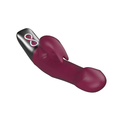 Titanz Rotating 5inch Rechargeable Rabbit With Clit Stimulation Purple