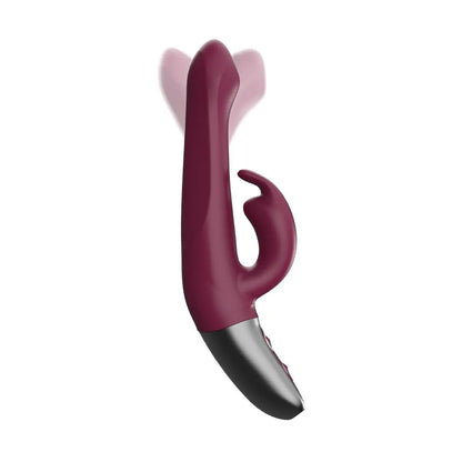Titanz Rotating 5inch Rechargeable Rabbit With Clit Stimulation Purple