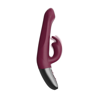 Titanz Rotating 5inch Rechargeable Rabbit With Clit Stimulation Purple