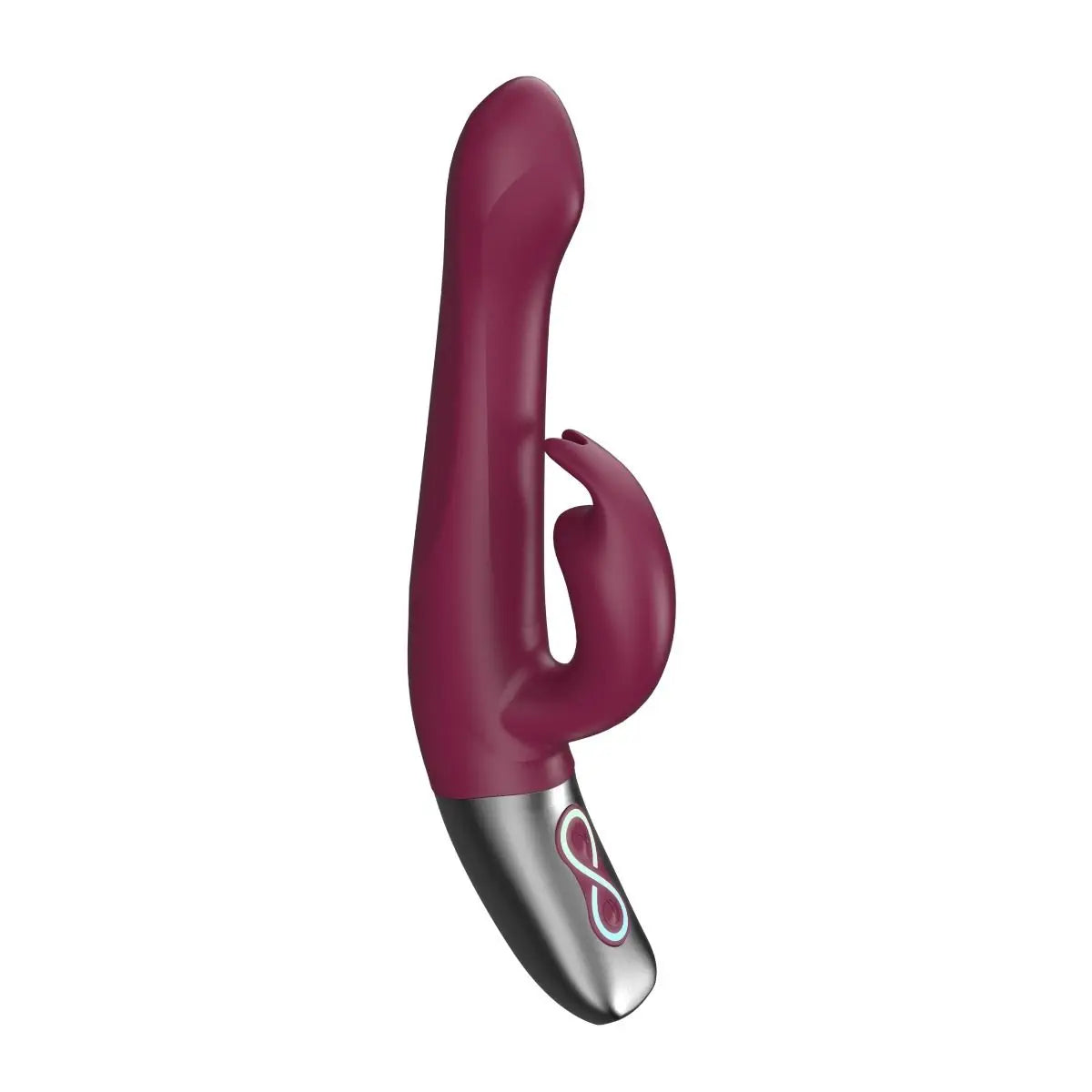 Titanz Rotating 5inch Rechargeable Rabbit With Clit Stimulation Purple
