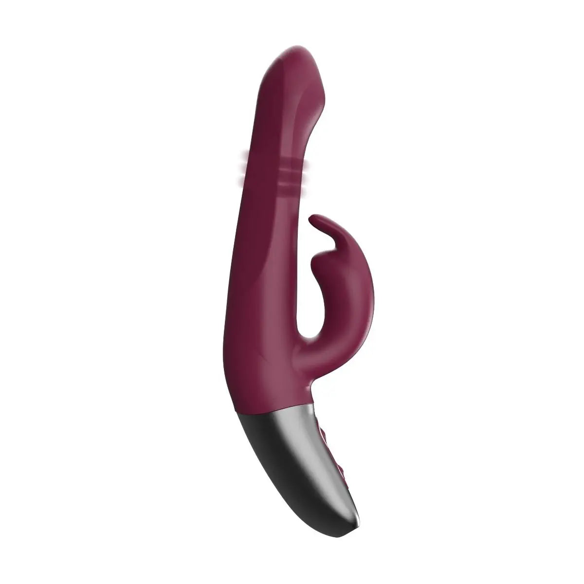Titanz Rotating 5inch Rechargeable Rabbit With Clit Stimulation Purple
