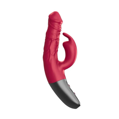Titanz Rotating 3.5inch Rechargeable Rabbit With Clit Stimulation Pink