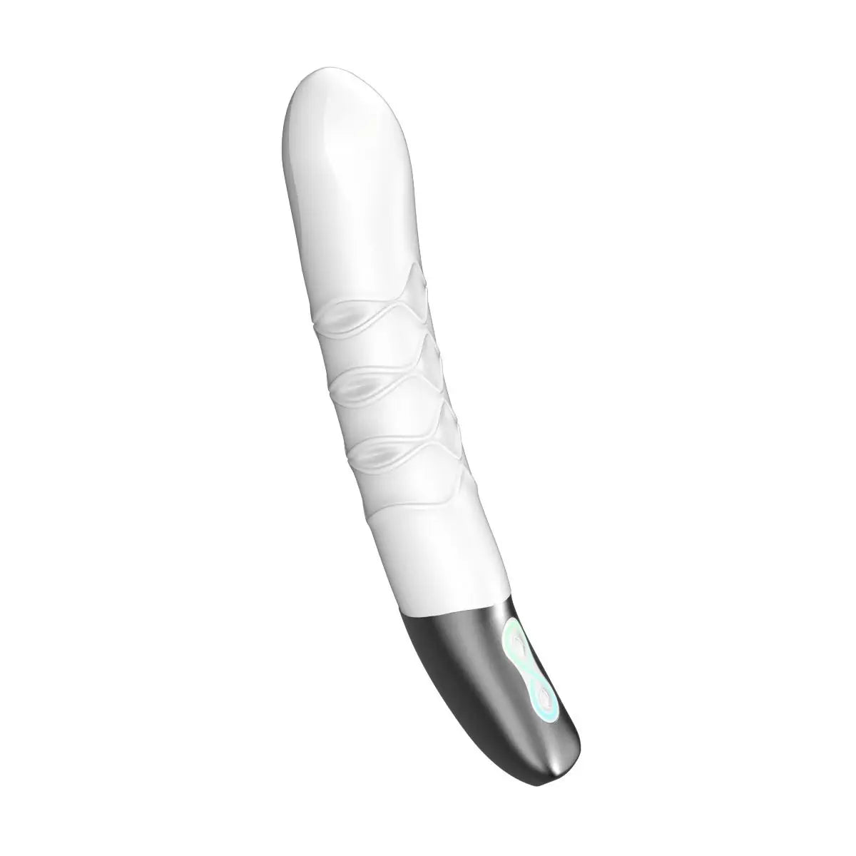 Titanz Thrusting Rechargeable Vibrator White