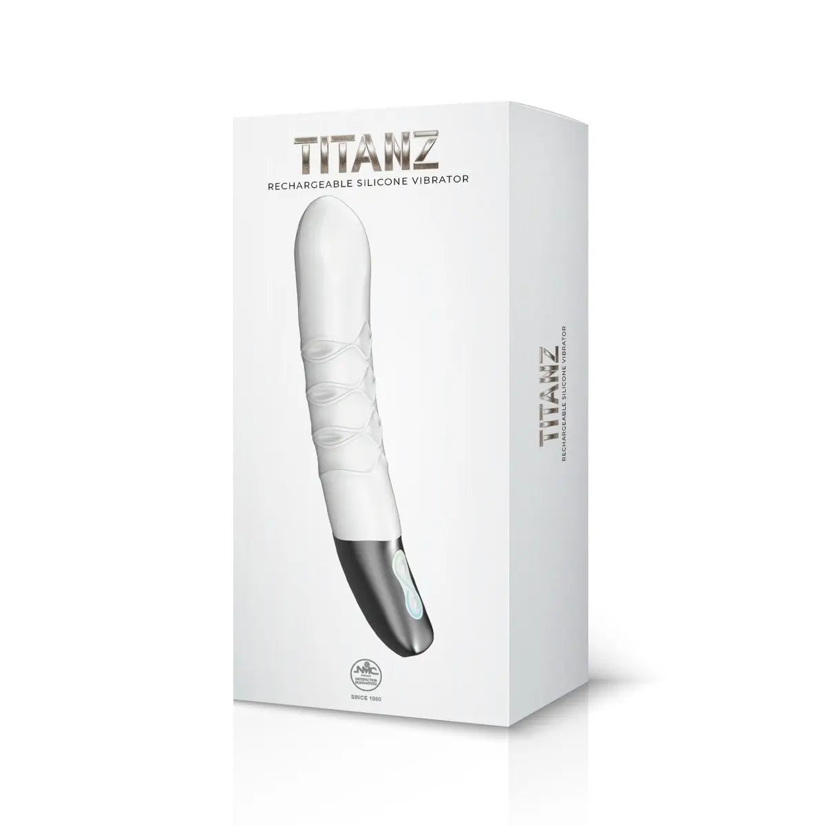 Titanz Thrusting Rechargeable Vibrator White