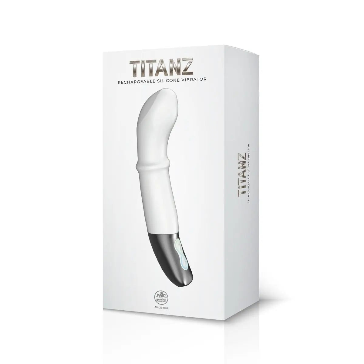 Titanz Licking Motion Rechargeable Vibrator White