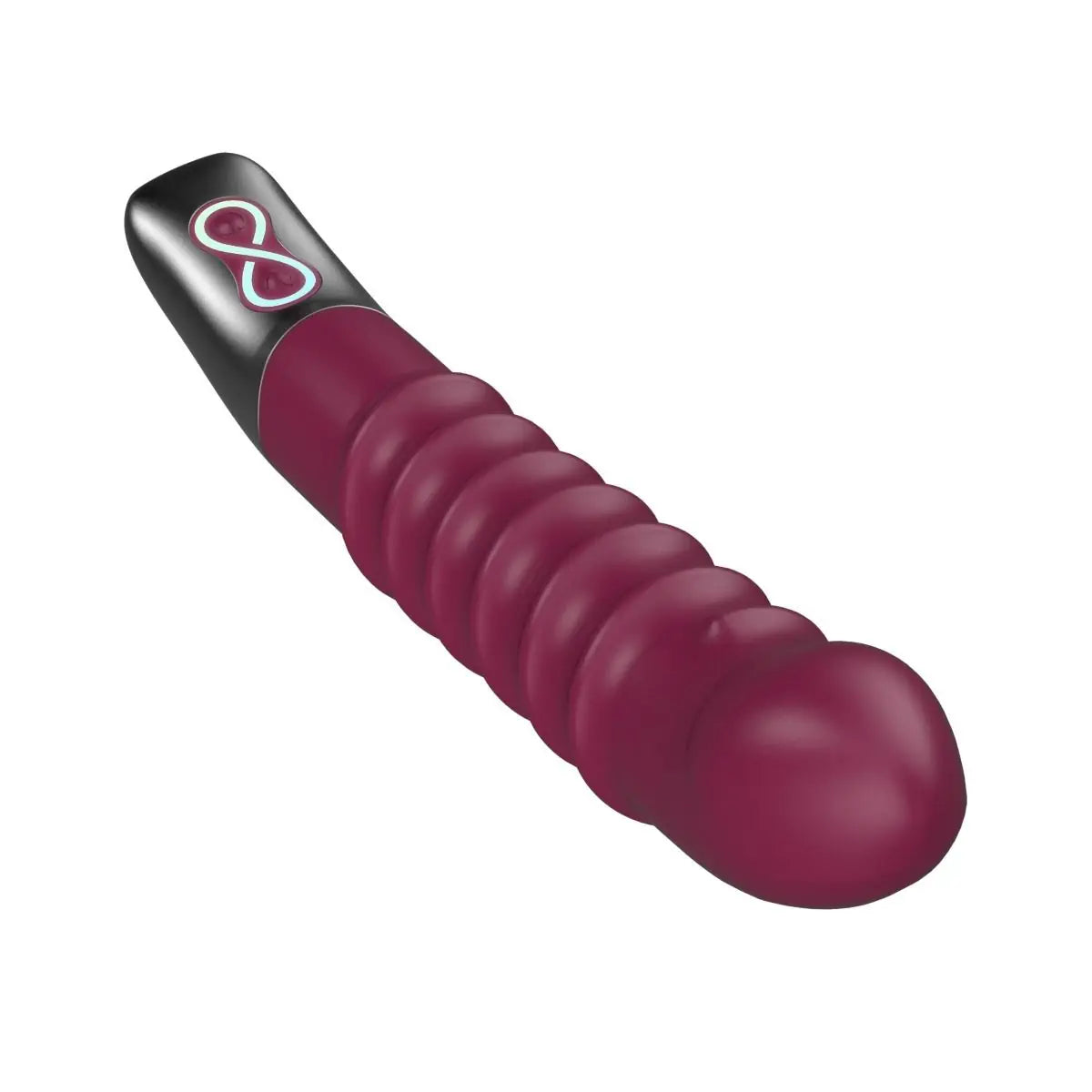 Titanz Spiral 6inch Rechargeable Vibrator Purple