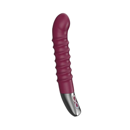Titanz Spiral 6inch Rechargeable Vibrator Purple