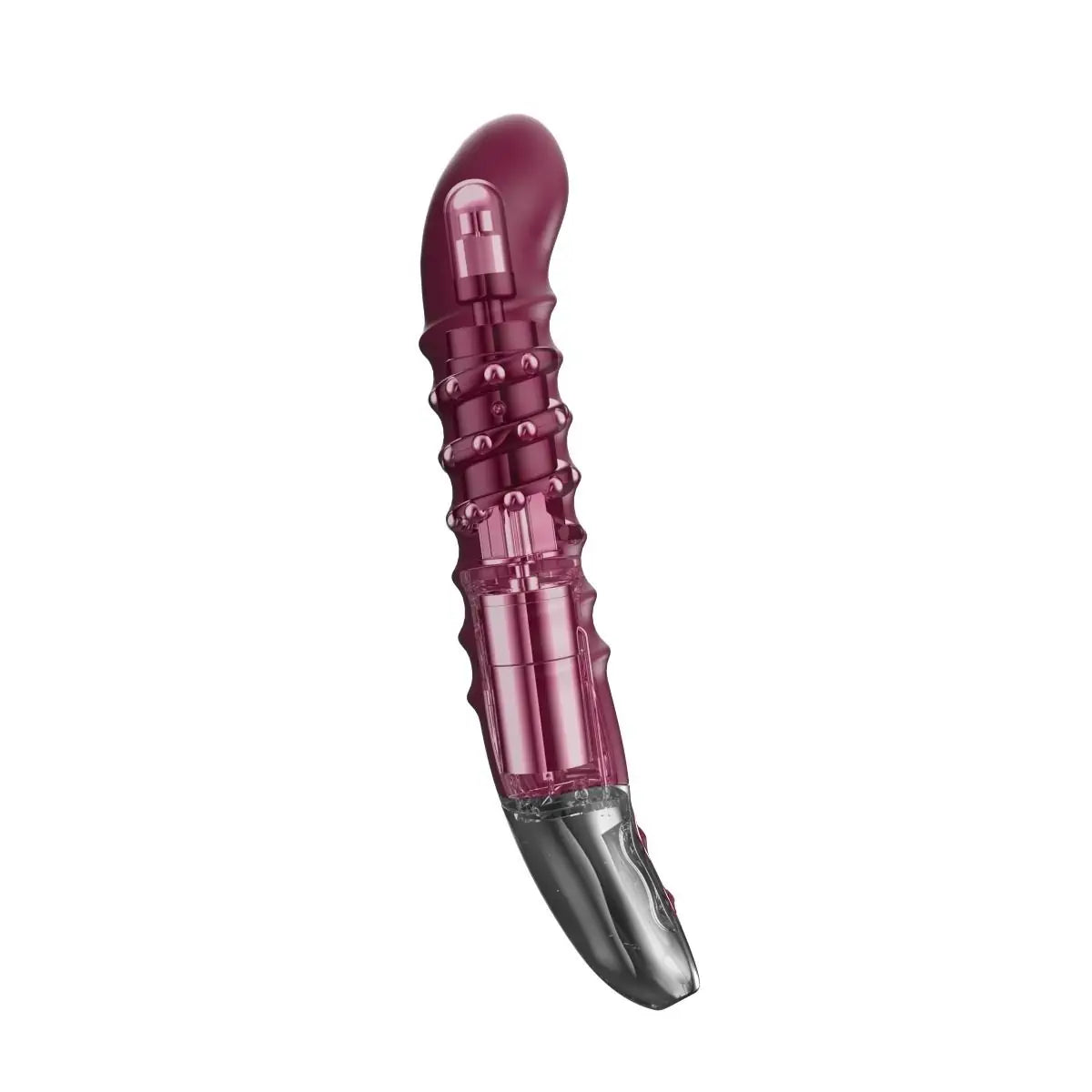 Titanz Spiral 6inch Rechargeable Vibrator Purple