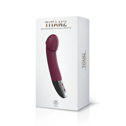 Titanz Bendable Rechargeable Vibrator Purple
