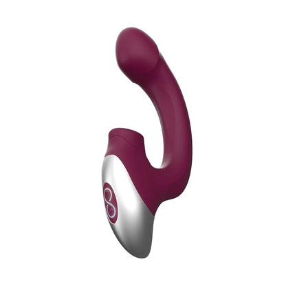 Titanz G Spot and Clitoris Tickler Rechargeable Vibrator Purple