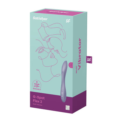 Satisfyer G-Spot Flex 2 Multi Vibrator - Dark Violet