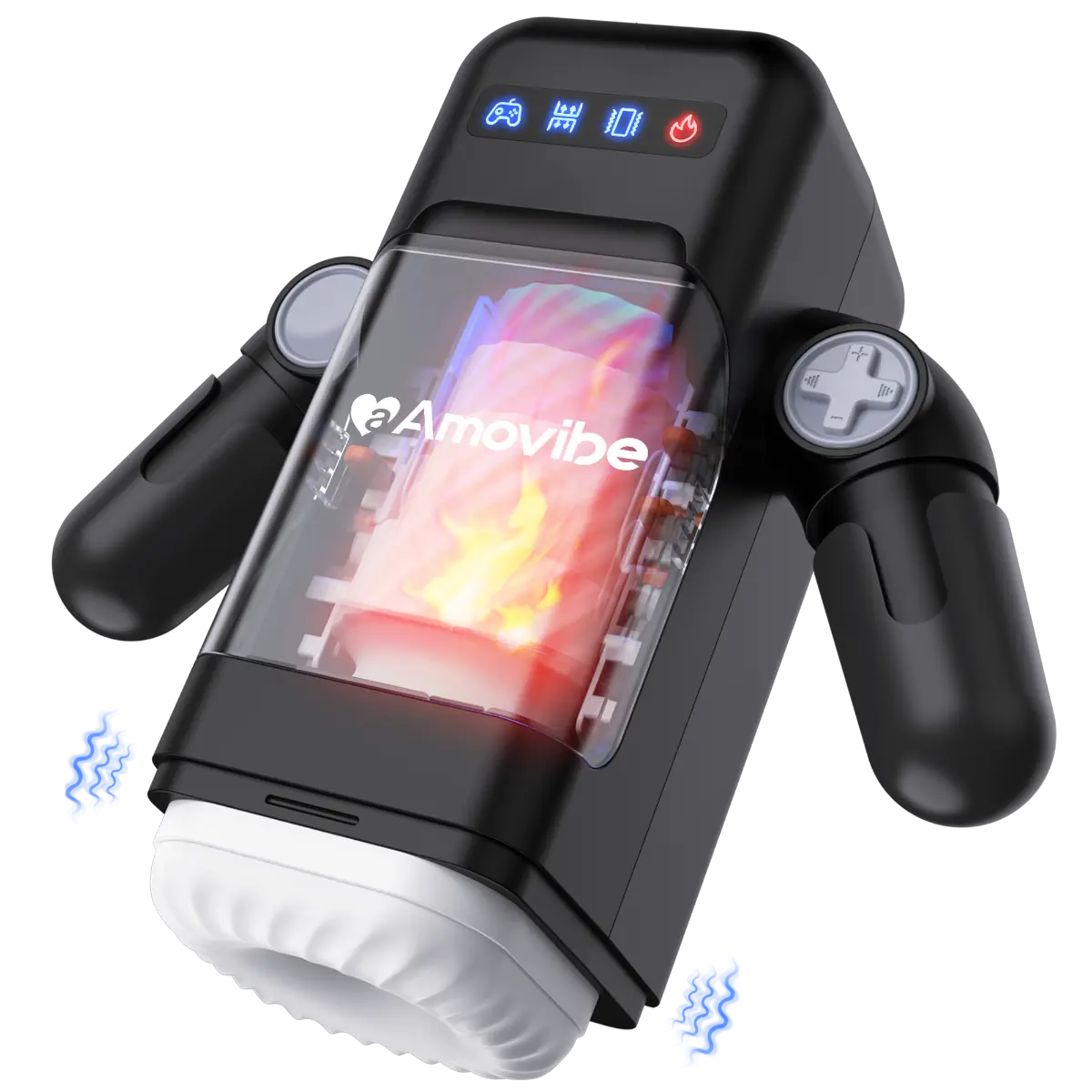 Amovibe Automatic Thrusting, Vibrating & Heating Male Masturbator Game Cup